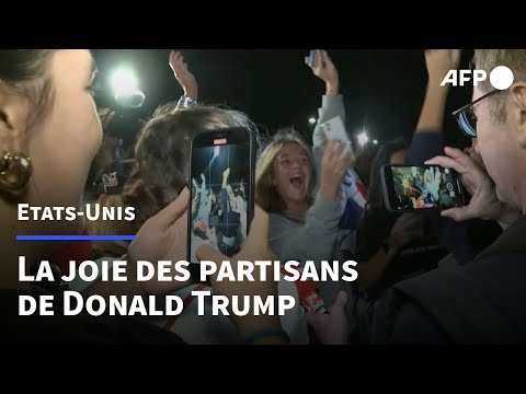 Les partisans de Trump célèbrent l'annonce de sa candidature pour 2024 | AFP