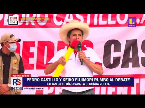 ? Reporte Semanal | Promesas de Pedro Castillo y Keiko Fujimori en su última semana de campaña