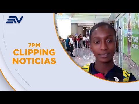 Kiara Rodríguez: La doble campeona mundial regresó a Ecuador | Televistazo | Ecuavisa