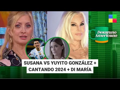 Susana vs Yuyito González + Cantando 2024 + Di María #DesayunoAmericano | Programa (12/09/2024)