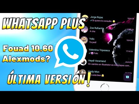 NUEVO WHATSAPP PLUS (Ultima Versión)  ELIMINA Baneo: Necesitas Instalar la versión Oficial