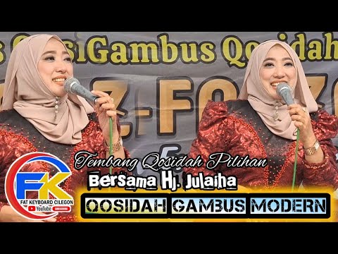 4 LAGU QOSIDAH GAMBUS - BERSAMA HJ. JULAIHA | GAMBUS MODERN EL - FADZAL
