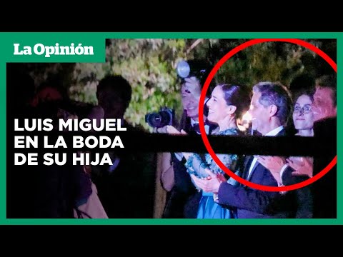 Luis Miguel sí asistió a la boda de Michelle Salas | La Opinión