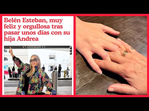 ?BELEN ESTEBAN PASA LA SEMANA SANTA CON SU HIJA ANDREA EN ESTADOS UNIDOS