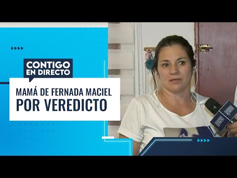 ELLA CONFIABA EN FELIPE: Mamá de Fernanda Maciel reaccionó a veredicto - Contigo en Directo