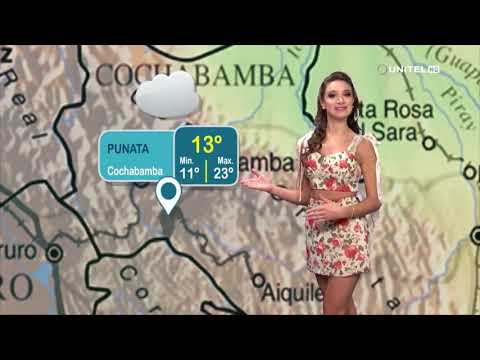 Conozca cómo estarán las temperaturas este lunes en Cochabamba