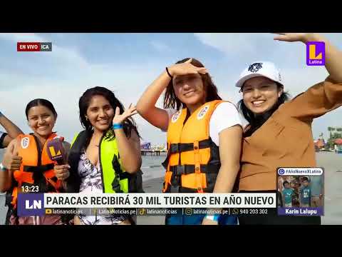 Paracas recibirá 30 mil turistas en año nuevo