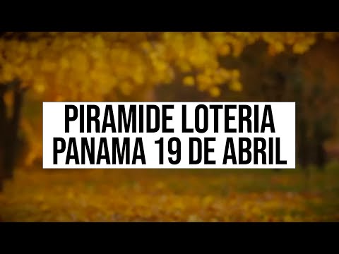 Pirámides de la suerte para el Miércoles 19 de Abril 2023 Lotería de Panamá