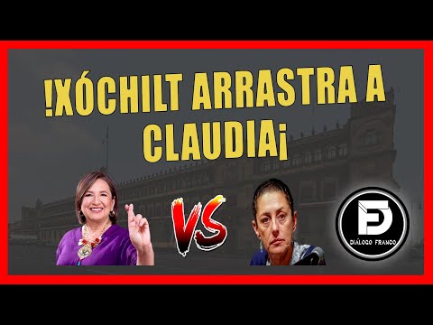 !XÓCHILT ARRASTRA A CLAUDIA¡  !QUEDO GRABADO¡