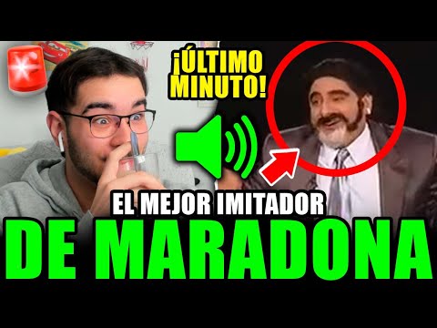 Reacción a El Imitador Peruano Carlos Alvarez Imita a Maradona