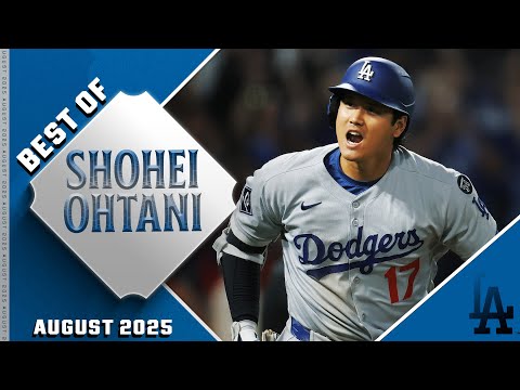 ⚡Shohei Ohtanis August Stats⚡: First Dodger win, 1.020 OPS, 7 HRs !! | 大谷翔平ハイライト