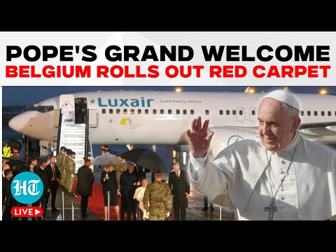 LIVE | Pope Francis Arrives in Belgium: Grand Welcome Ceremony Amid Abuse Scandal