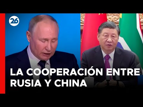 RUSIA | Putin y Xi Jinping calificaron su cooperación estratégica sin precedentes