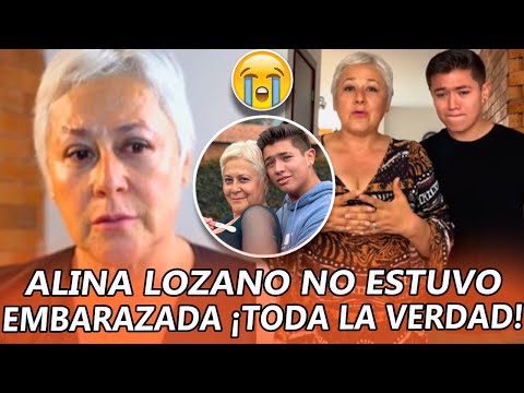 Alina Lozano NUNCA estuvo EMBARAZADA ¡Toda la verdad!