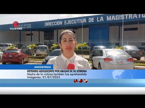 Detenido adolescente por abusar de su sobrina – El Noticiero emisión meridiana 01/07/24