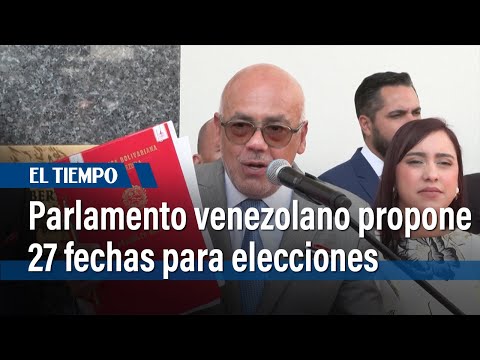 Parlamento venezolano propone 27 fechas para elecciones presidenciales en 2024