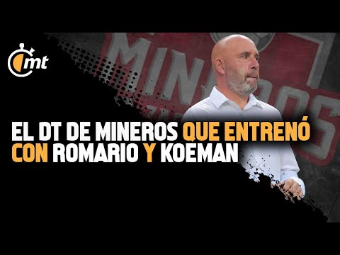 Nacho Castro, el DT de Mineros que entrenó con Romario y Koeman en Barcelona