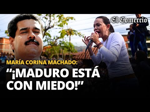 ELECCIÓN VENEZUELA 2024: MACHADO reta a MADURO tras negar observación extranjera | El Comercio