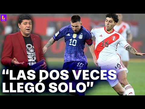 Los dos goles de Messi a Perú: ¿Cuál fue el error de la defensa de la selección?