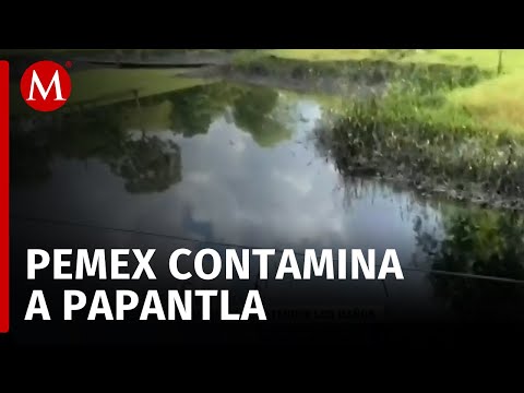 Habitantes de Papantla exigen a Pemex responsabilidad por contaminación