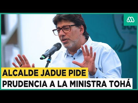 Alcalde Daniel Jadue pide prudencia por dichos de Ministra Carolina Tohá