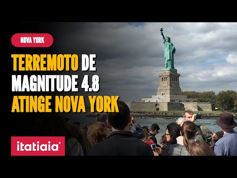 TERREMOTO DE MAGNITUDE 4.8 ATINGE NOVA YORK E ASSUSTA MORADORES