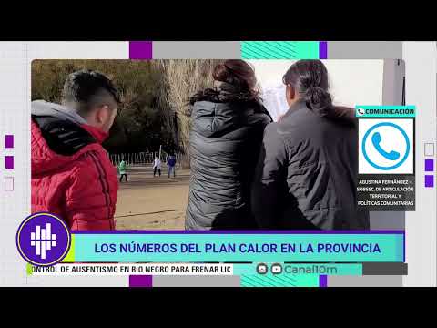 Los números del Plan Calor en la provincia