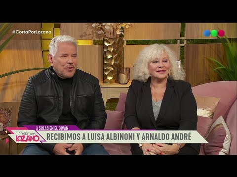 LUISA ALBINONI Y ARNALDO ANDRÉ en el diván de Vero  (Entrevista completa) - Cortá por Lozano 2024