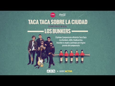 Taca Taca sobre la ciudad: El primer campeonato oficial de Taca Taca Los Bunkers, ADN y RadioActiva