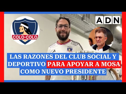 Las razones del Club Social y Deportivo para apoyar a Mosa como nuevo presidente de Blanco y Negro