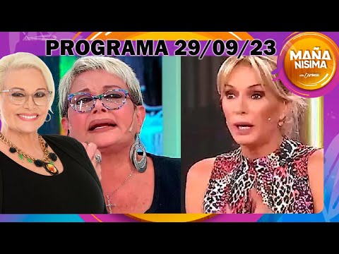 Mañanísima con Carmen- Programa del 27/09/23 - Carmen Barbieri explotó contra Yanina Latorre