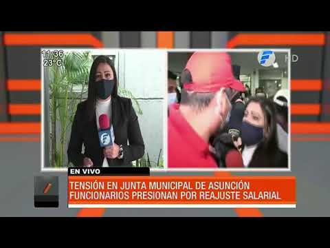 Tensión en la Junta Municipal de Asunción
