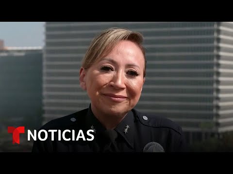 Hablamos con la primera latina jefa de una importante policía de Los Ángeles | Noticias Telemundo