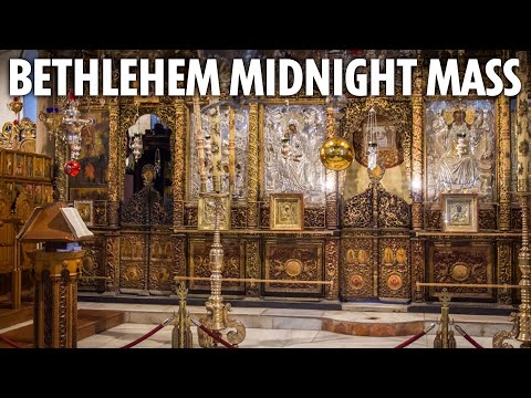 LIVE: Midnight mass at the Nativity Church in Bethlehem