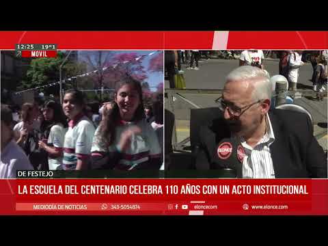 Celebración de los 110 Años de la Escuela del Centenario en Paraná