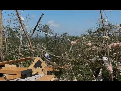 Secuelas del tornado en Tennessee I DIRECTO