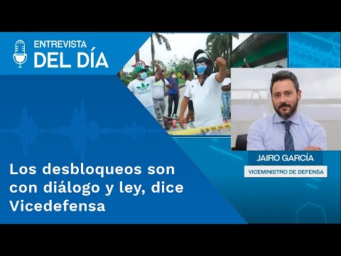 Entrevista del día, Jairo garcía, Viceministro de Defensa - Casa de Nariño en Línea