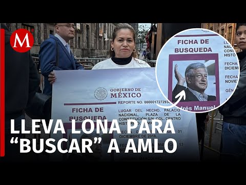 Ceci Flores se pronuncia contra AMLO en Palacio Nacional