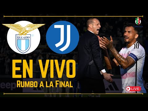 Lazio vs Juventus EN VIVO Coppa Italia || Ventaja de 2 goles: NO CONCEDER GOLES.