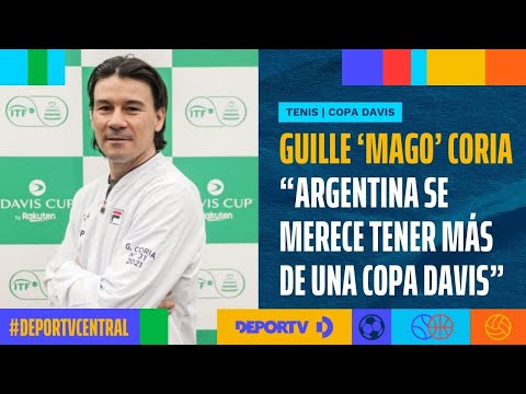 MAGO CORIA ÍNTIMO: Ojalá sea el santafesino que traiga la SEGUNDA Copa Davis a ARGENTINA - Tenis
