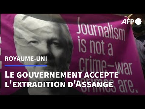 Londres autorise l'extradition aux Etats-Unis d'Assange, qui fera appel | AFP