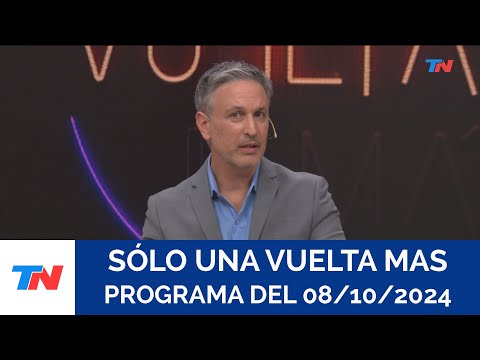 SÓLO UNA VUELTA MÁS (Programa completo del 08/10/2024)