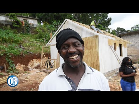 Construction worker gets home of his own