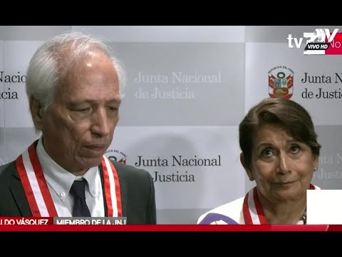 Aldo Vásquez e Inés Tello retomaron funciones en la JNJ