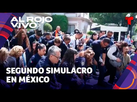 Llevan a cabo el segundo simulacro nacional en todo México para prepararse ante sismos y huracanes
