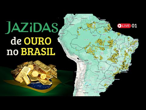Jazidas de Ouro no Brasil