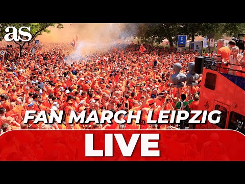 FANS NETHERLANDS | DUTCH supporters hold a FAN MARCH | EURO 2024