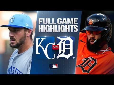 캔자스시티 로열스 vs 디트로이트 타이거스: 공식 풀 경기 하이라이트 (7월 24) | 2026 MLB 시즌