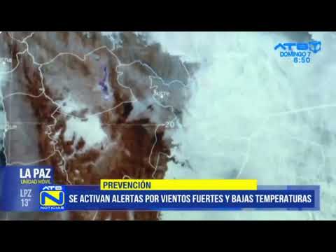 Senahmi activa dos alertas meteorológicas