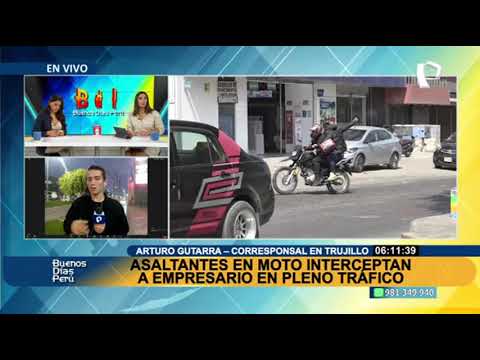 Trujillo: asaltan a empresario que había retirado dinero de banco